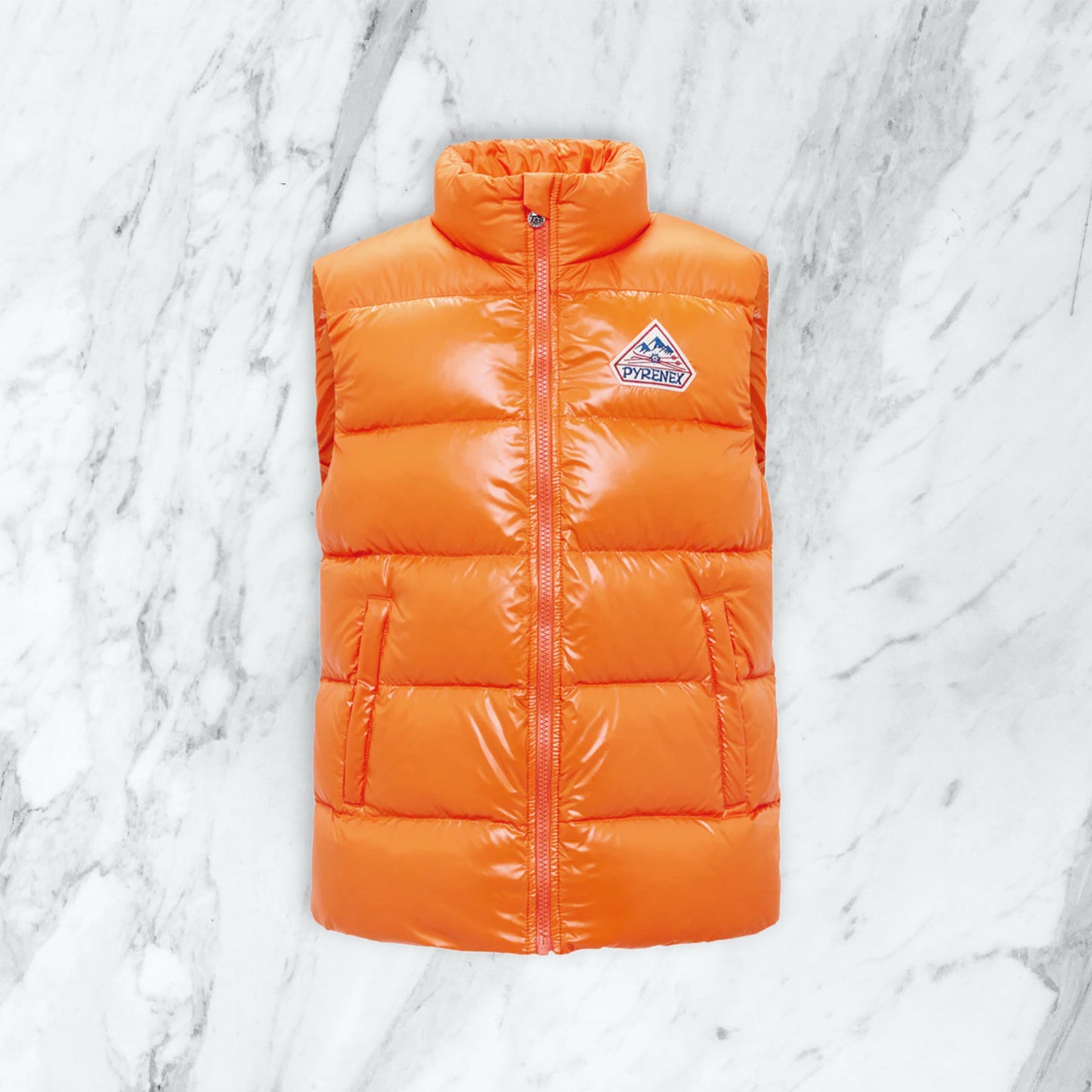 Doudoune sans manche Pyrenex - orange