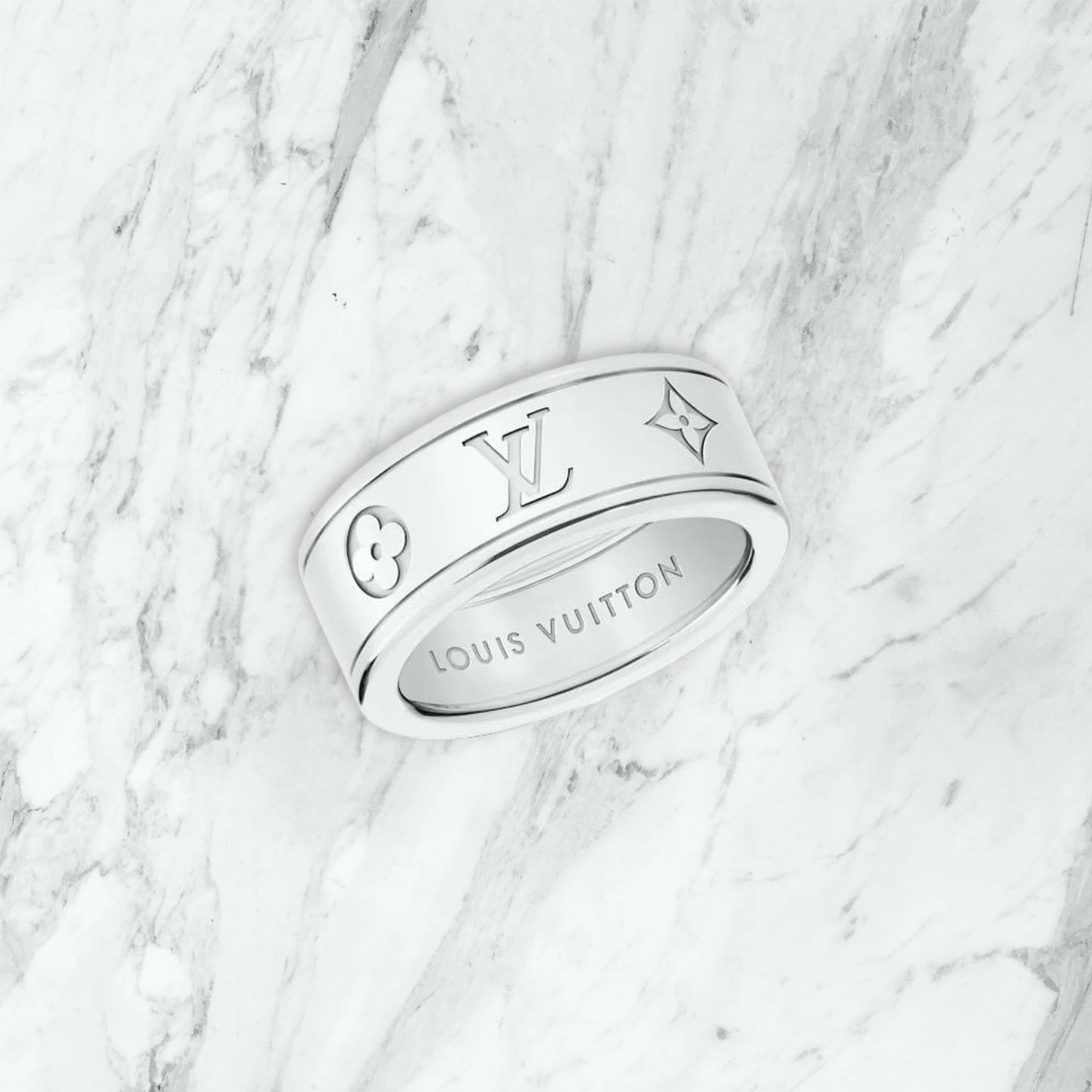 Bague Louis Vuitton - argent