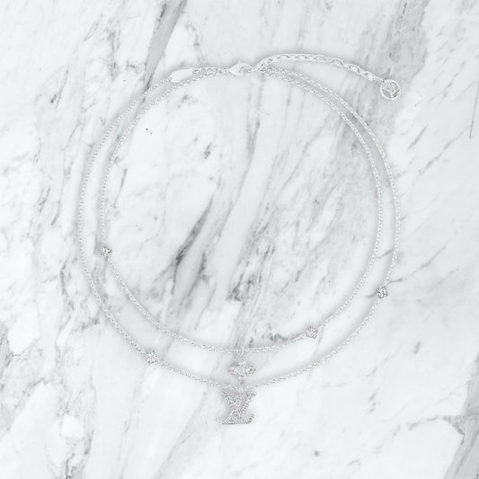 Collier Louis Vuitton - argent