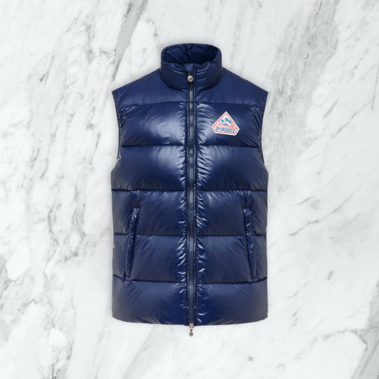 Doudoune sans manche pyrenex - bleu