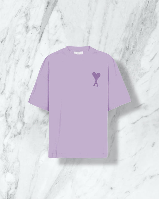 AMI PARIS - T-Shirt Violet